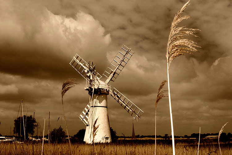 Thurne Windmill, Norfolk Broads
