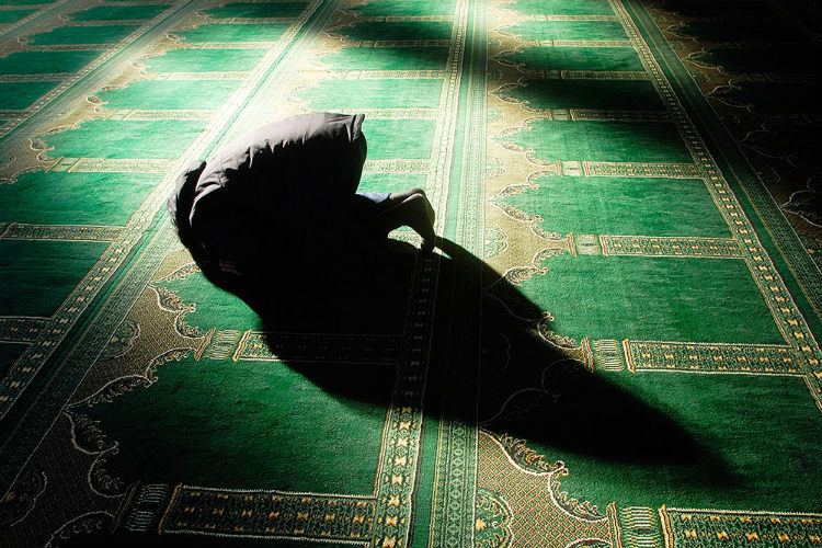 Muslim at prayer