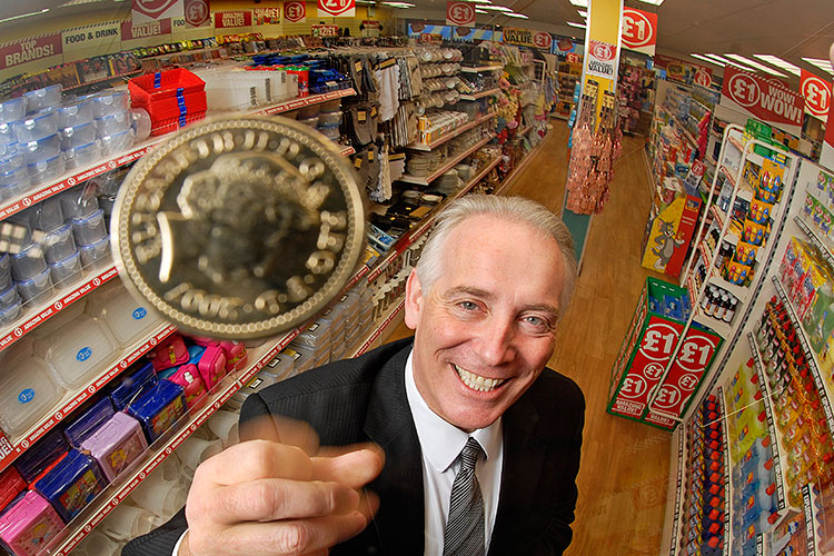 Poundland CEO Jim  McCarthy