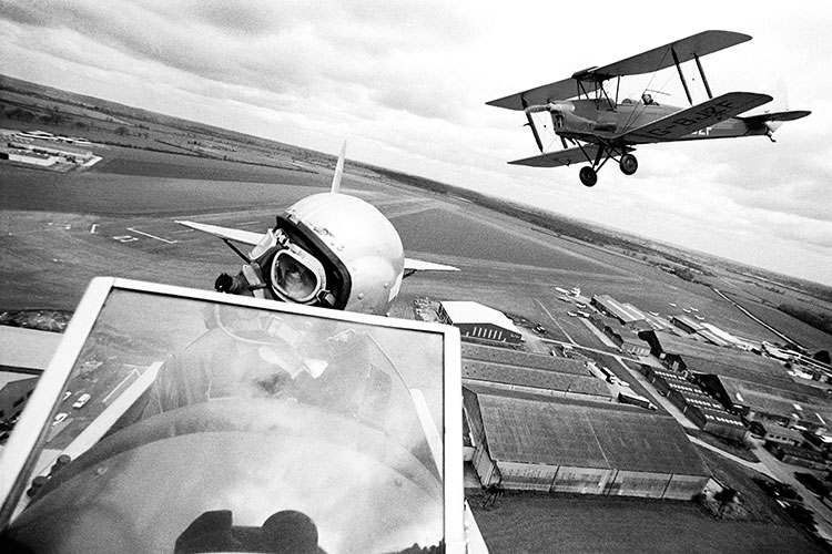 Tiger Moths over Sywell