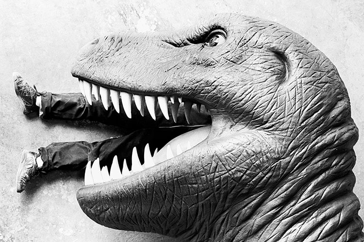 Model T-Rex under construction
