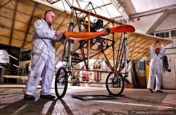 The world's oldest airworthy plane- Bleriot at Shuttleworth Collection, 2023